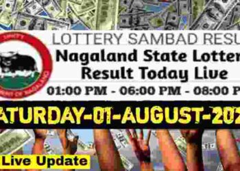 Nagaland state Lottery 01.08.2026