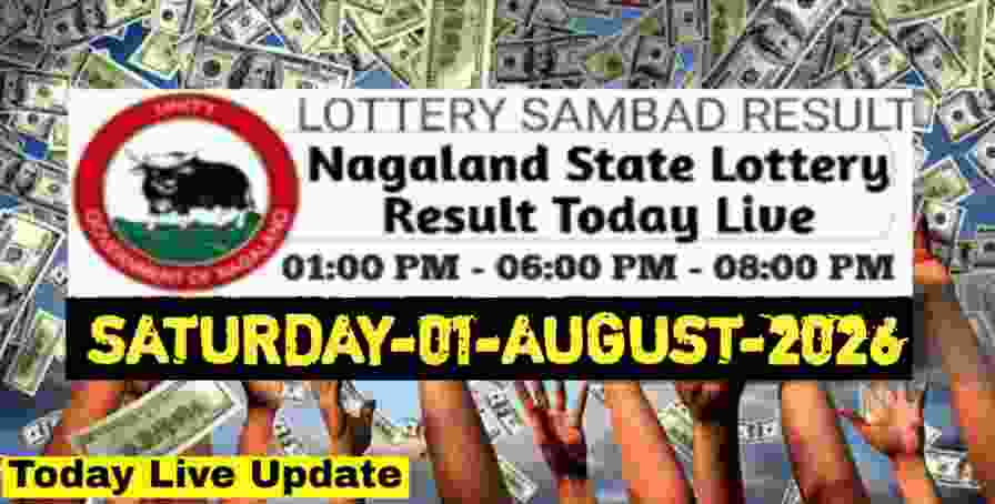 Nagaland state Lottery 01.08.2026