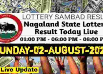 Nagaland state Lottery 02.08.2026