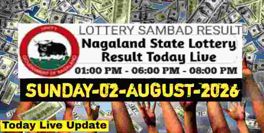 Nagaland state Lottery 02.08.2026