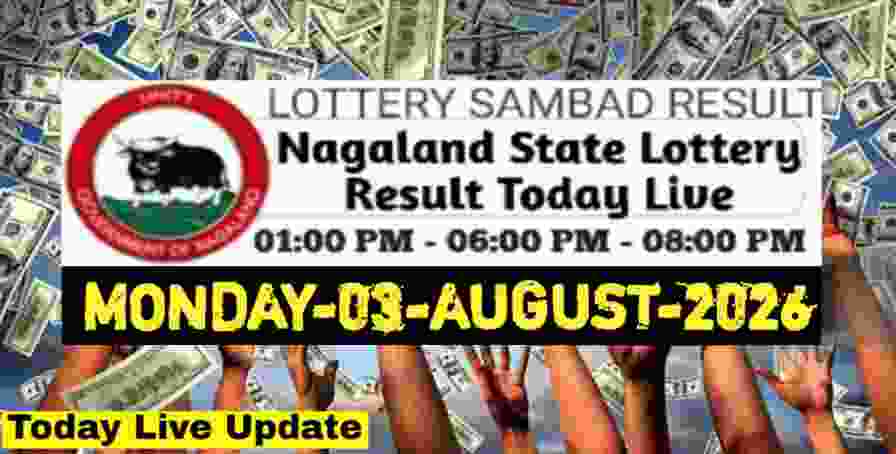 Nagaland state Lottery 03.08.2026